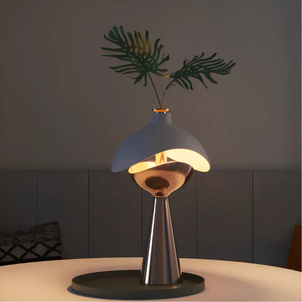 NovaGlow Rechargeable LED Table Lamp with Touch Control