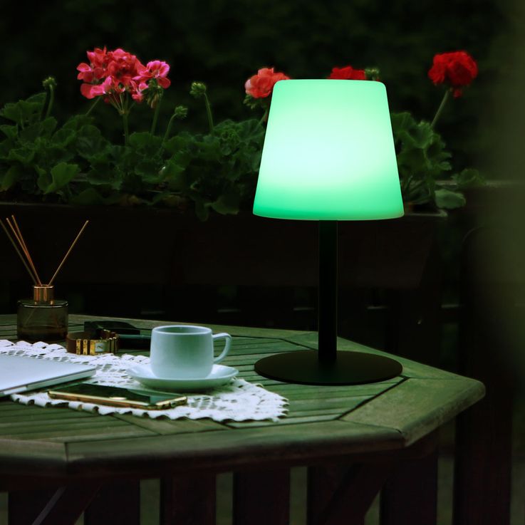 LumaNova Cordless LED Table Lamp Dimmable Waterproof