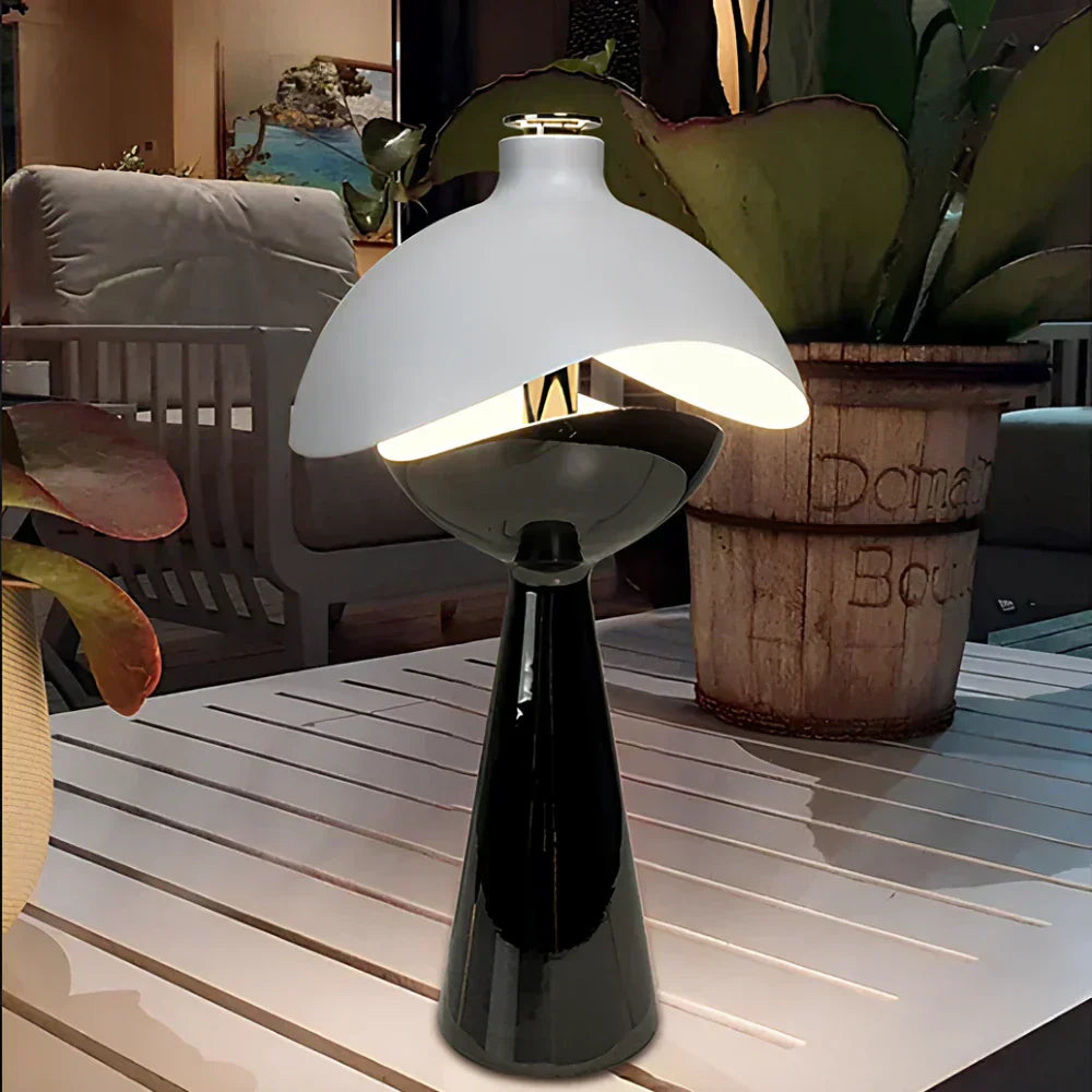 NovaGlow Rechargeable LED Table Lamp with Touch Control