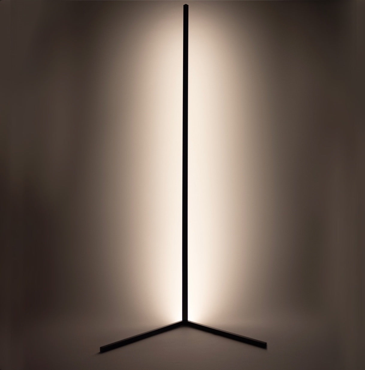 LuminaNova Corner Floor Lamp For Tight Corners Home Use