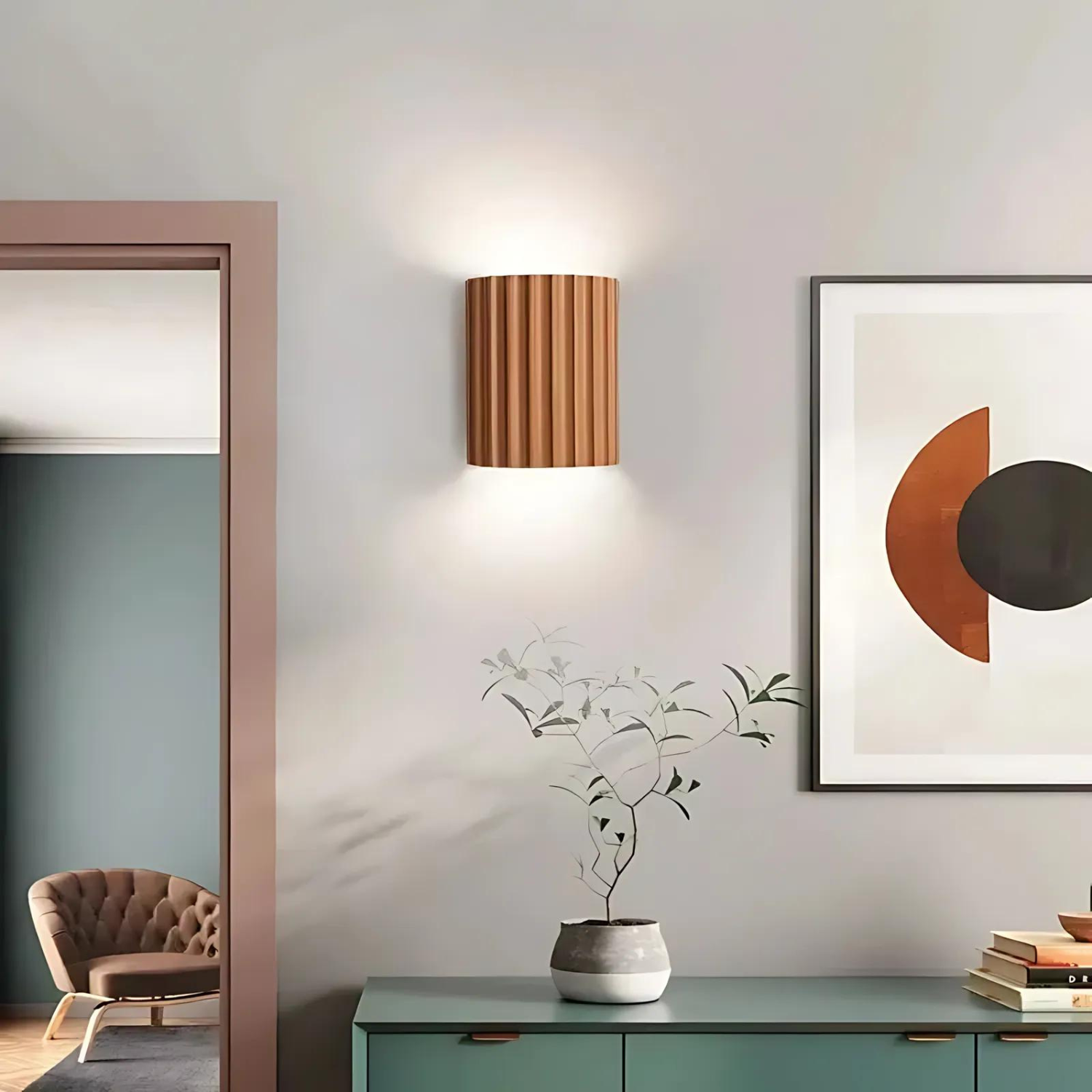 LumaVell Wall Lamp Soft Glow Ambient Lighting Fixture