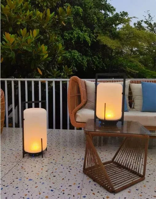 Solara Terrace Garden Lights Weatherproof Stainless Steel & Glass