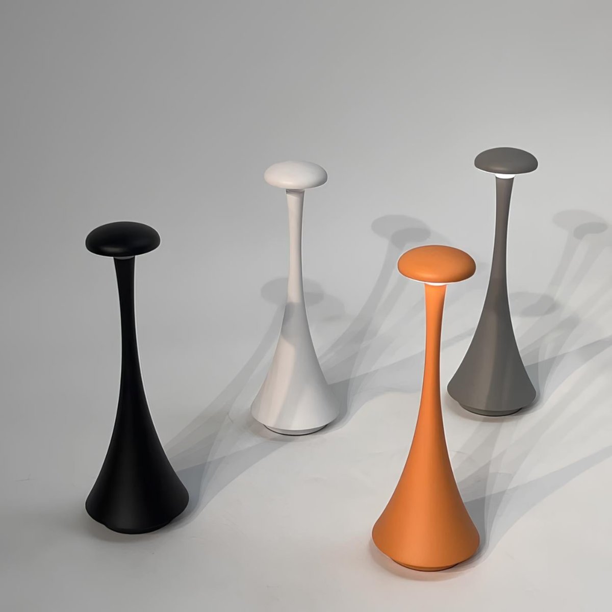 LumaPulse Wireless Touch Lamp Sleek and Dimmable Lighting