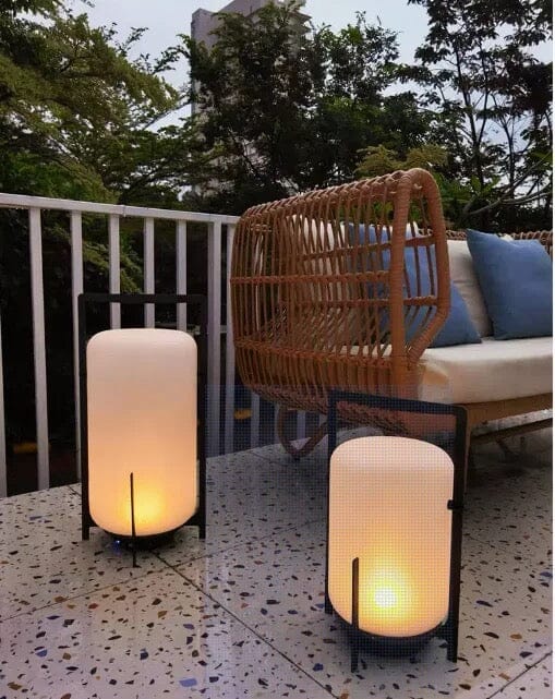 Solara Terrace Garden Lights Weatherproof Stainless Steel & Glass