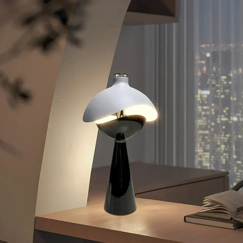 NovaGlow Rechargeable LED Table Lamp with Touch Control