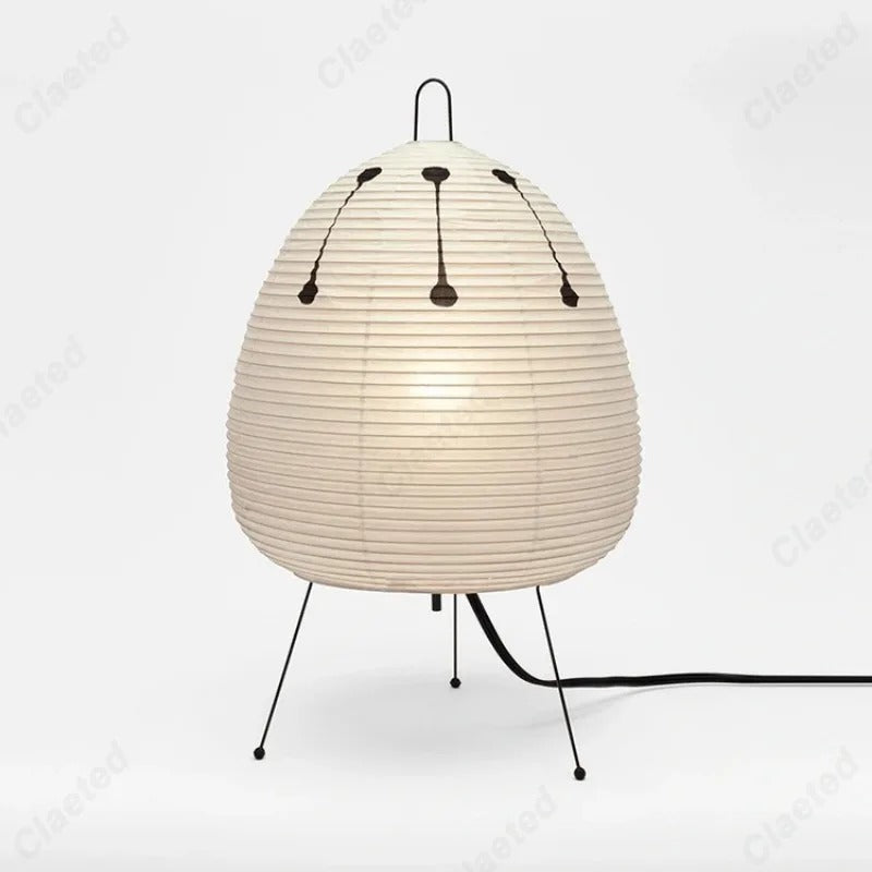 Kairo Rice Paper Table Lamp Japanese Minimalist Lighting