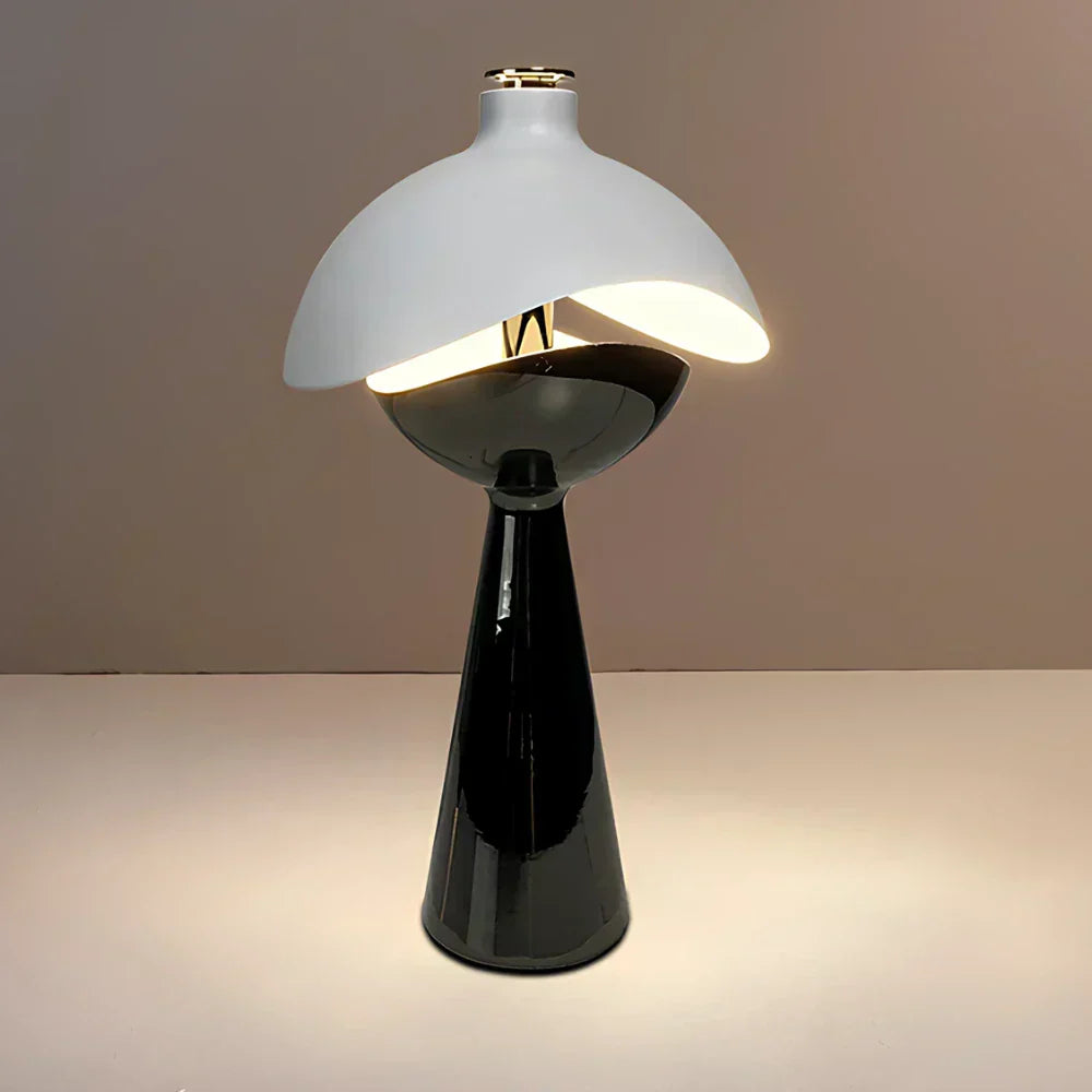 NovaGlow Rechargeable LED Table Lamp with Touch Control