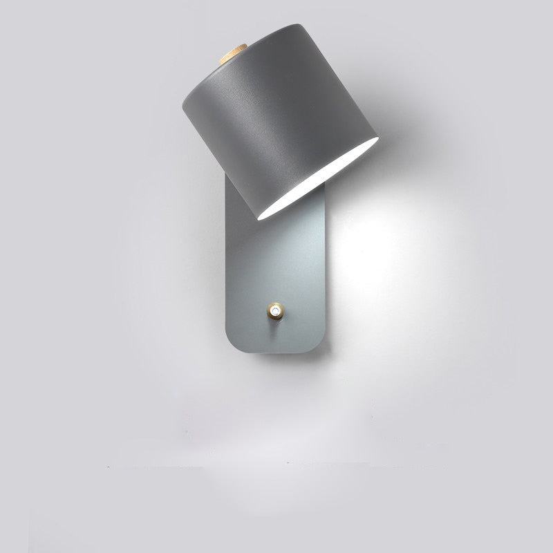 Modern LED Wall Lamps with Integrated Switch for Home Decor