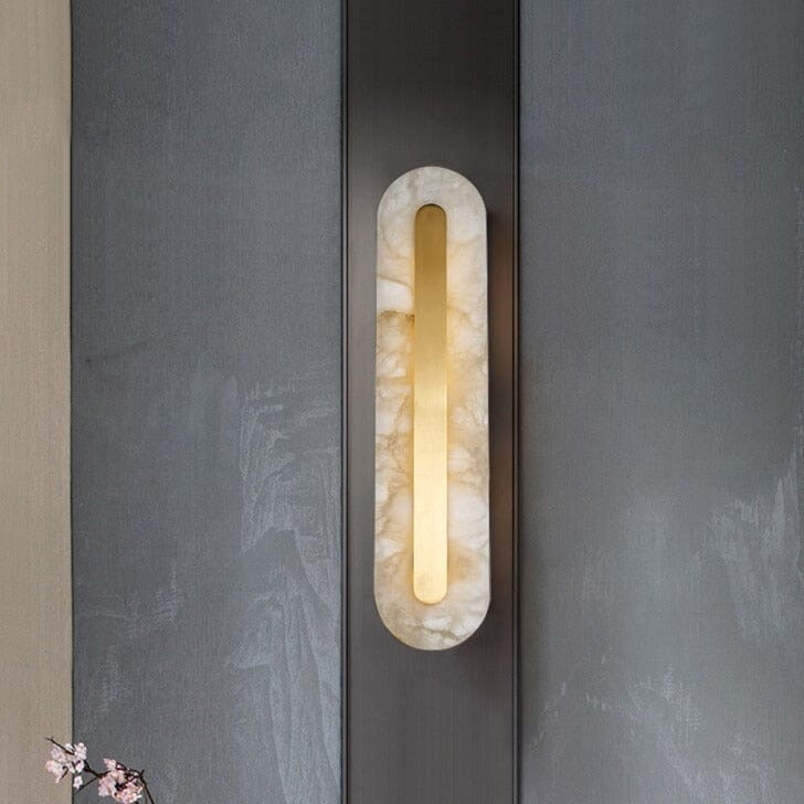 Quorra Marble Round Wall Light Timeless Home Glow Elegance