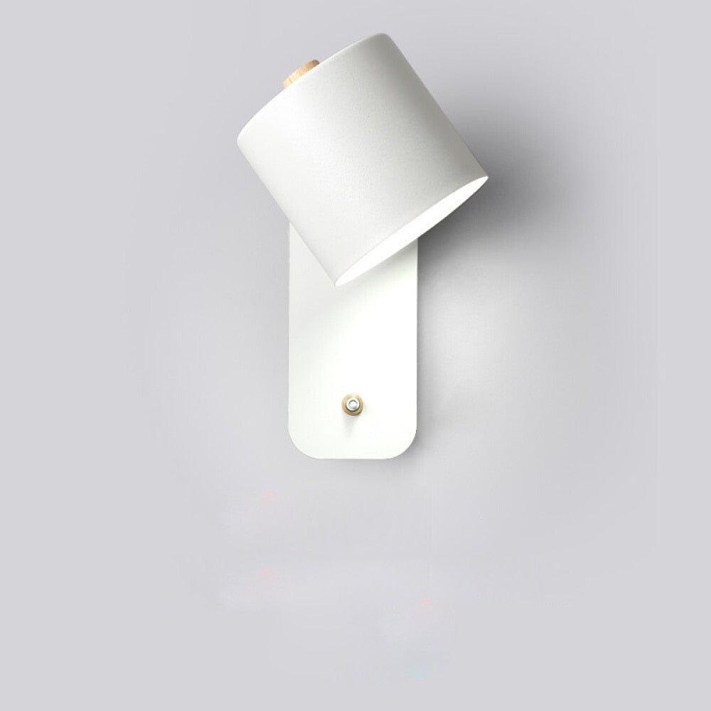 Modern LED Wall Lamps with Integrated Switch for Home Decor