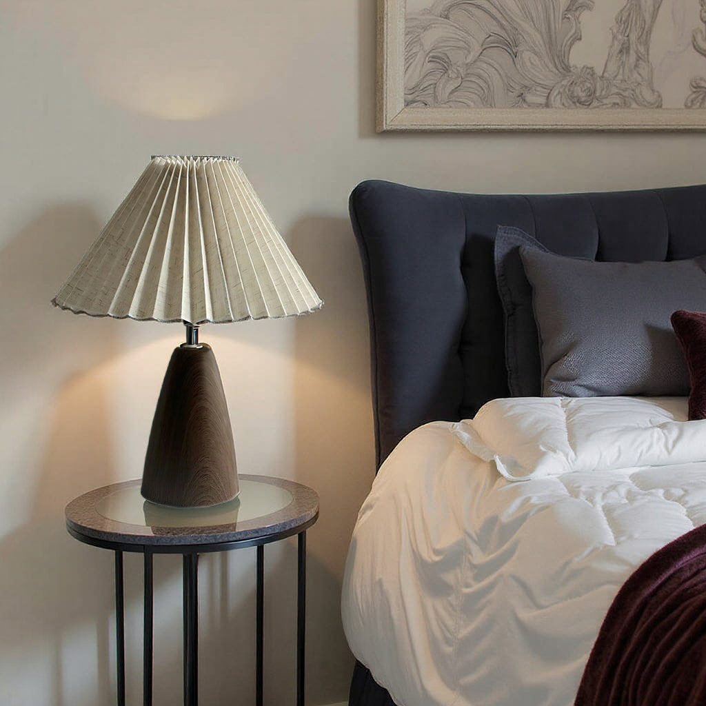 Anakre - Beza linen table lamp