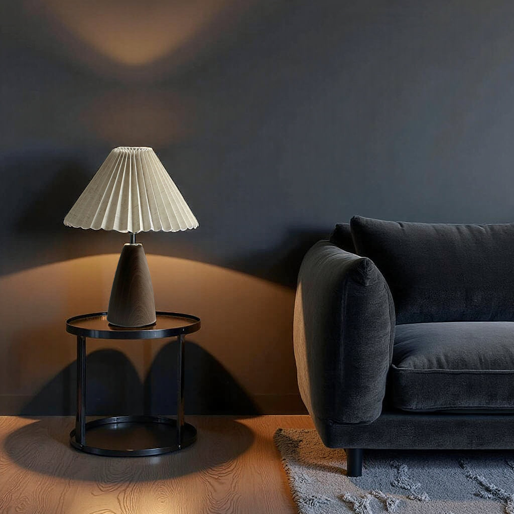 Anakre - Beza linen table lamp