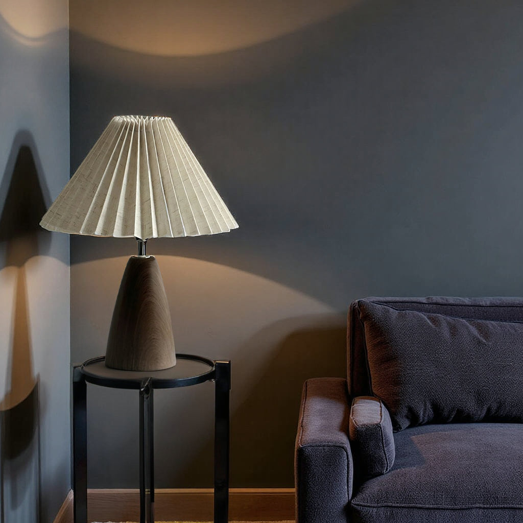 Anakre - Beza linen table lamp