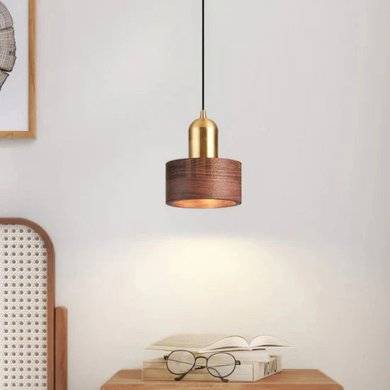 Anakre - Design pendant lamp with gold accent