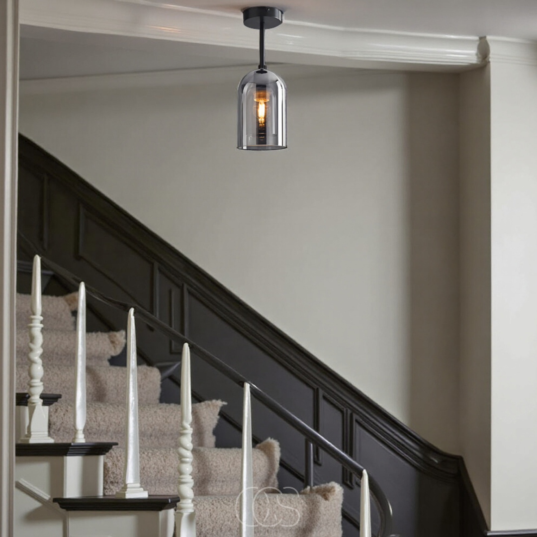 Anakre - Glass Vintage LED ceiling lamp