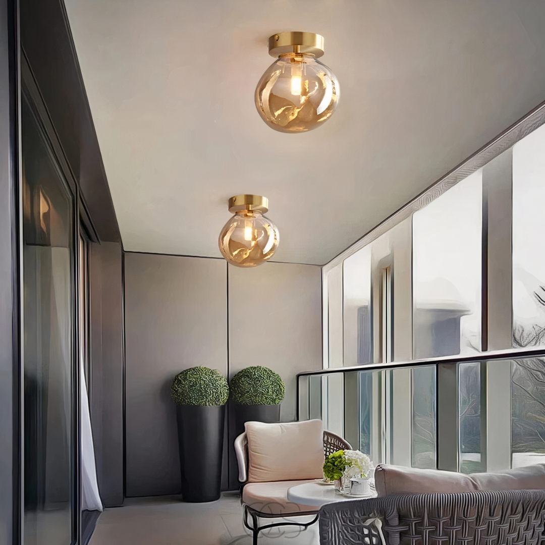 Anakre - LED glass taklampe - Moderne