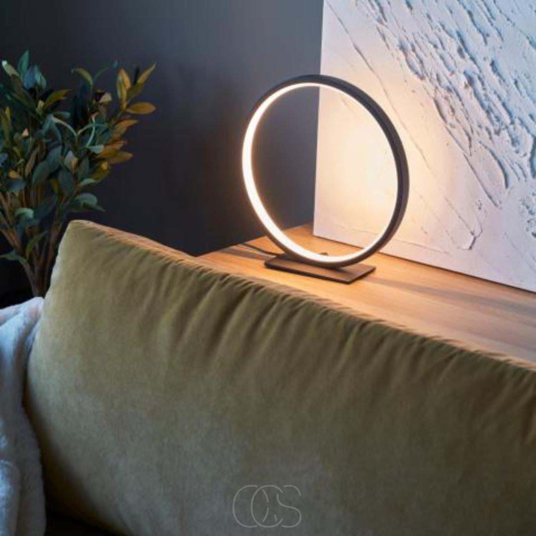 Anakre - LED-ring bordlampe - moderne minimalistisk design