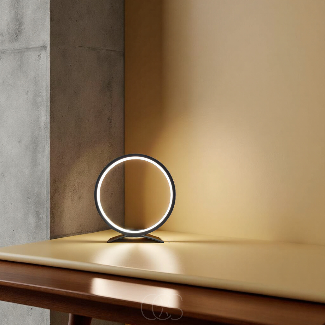 Anakre - LED-ring bordlampe - moderne minimalistisk design