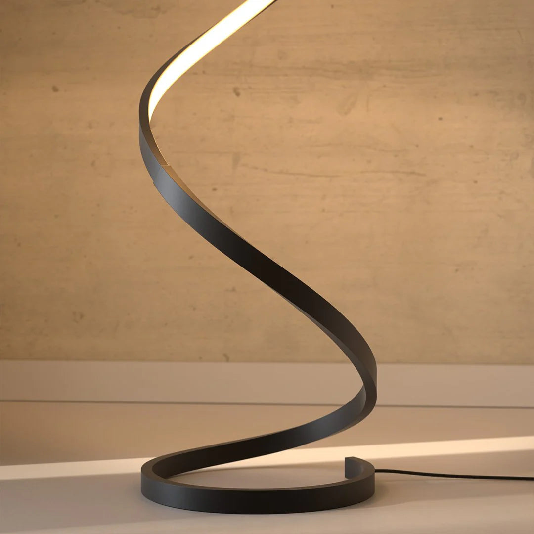 Anakre - LED spiral gulvlampe dimbar