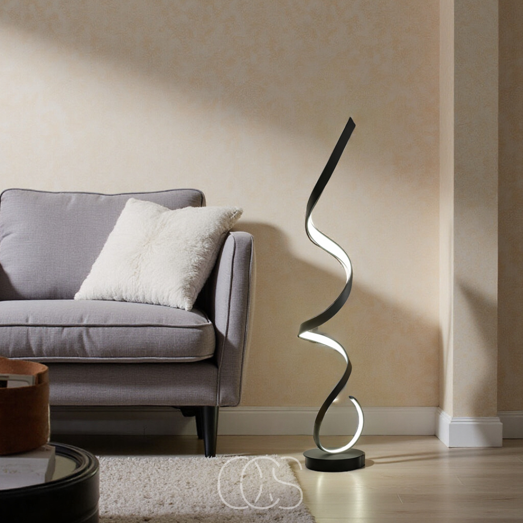 Anakre - LED Spiral Floor Lamp Dimmable