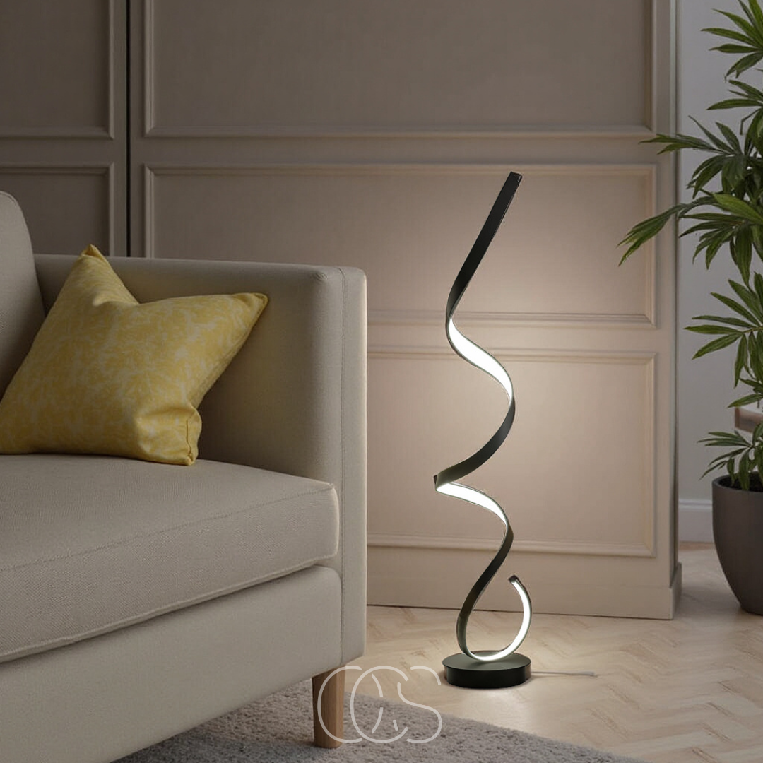 Anakre - LED Spiral Floor Lamp Dimmable