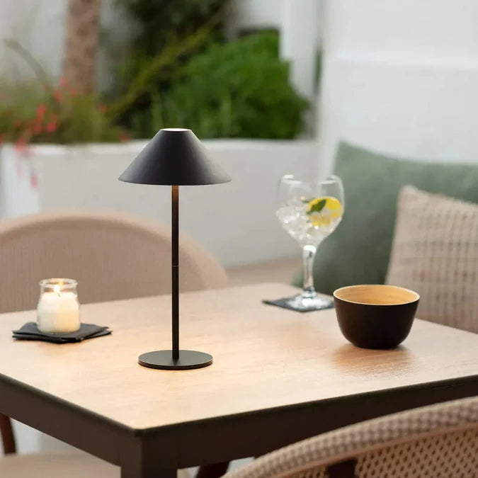 Anakre - Luksuriøs trådløs bordlampe - berøringsdimmbar LED-lykt
