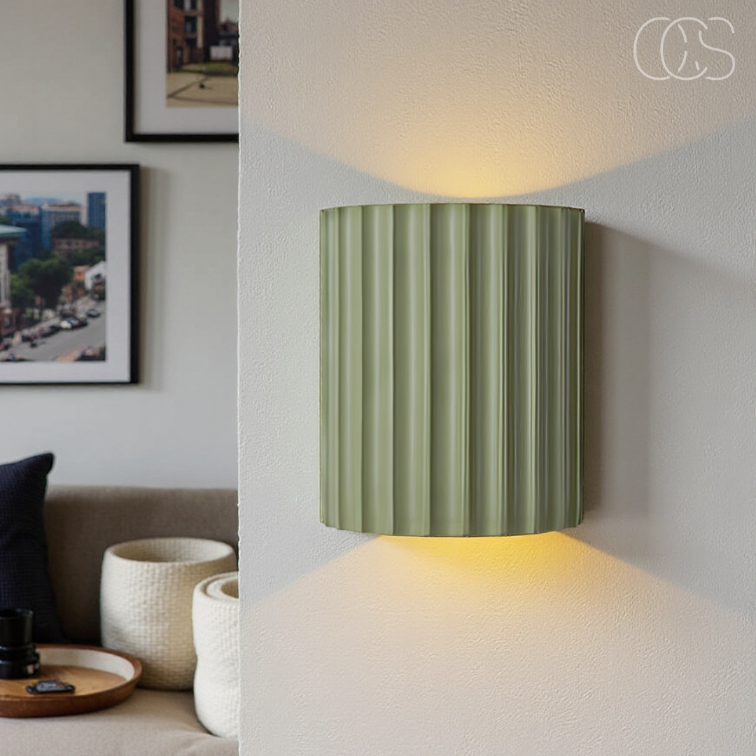Anakre - Minimalistisk LED vegglampe - Ned- og opplysning