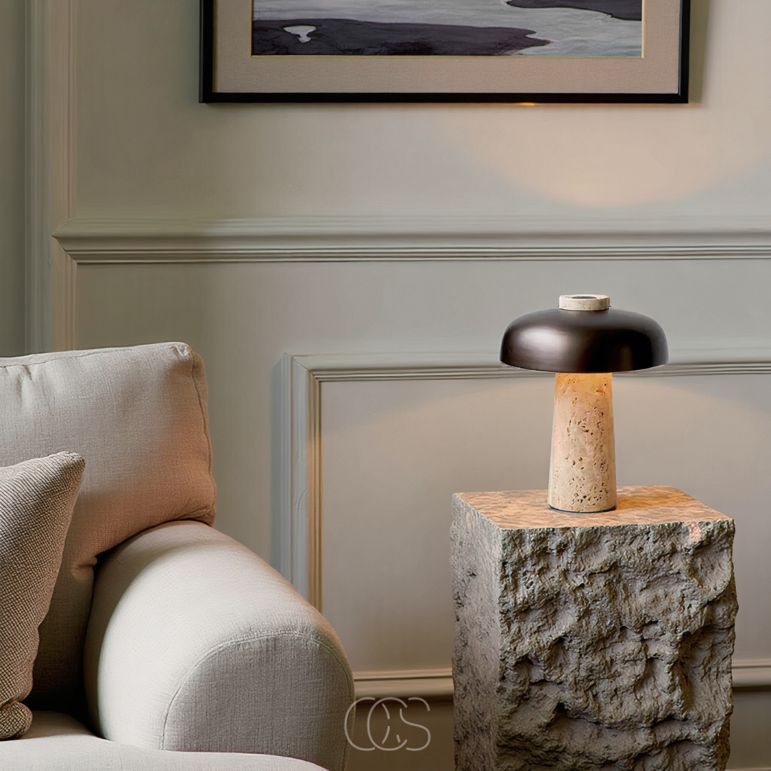 Anakre - Modern Stone Table Lamp