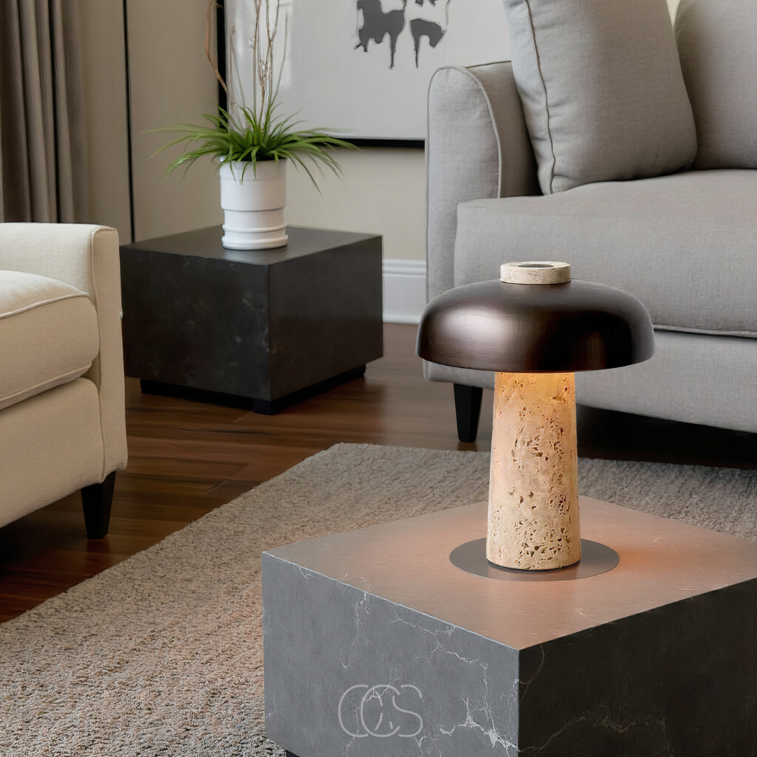 Anakre - Modern Stone Table Lamp