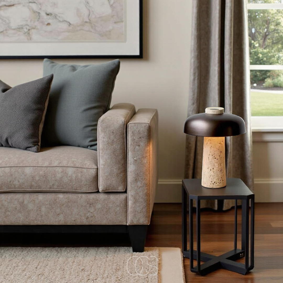 Anakre - Modern Stone Table Lamp