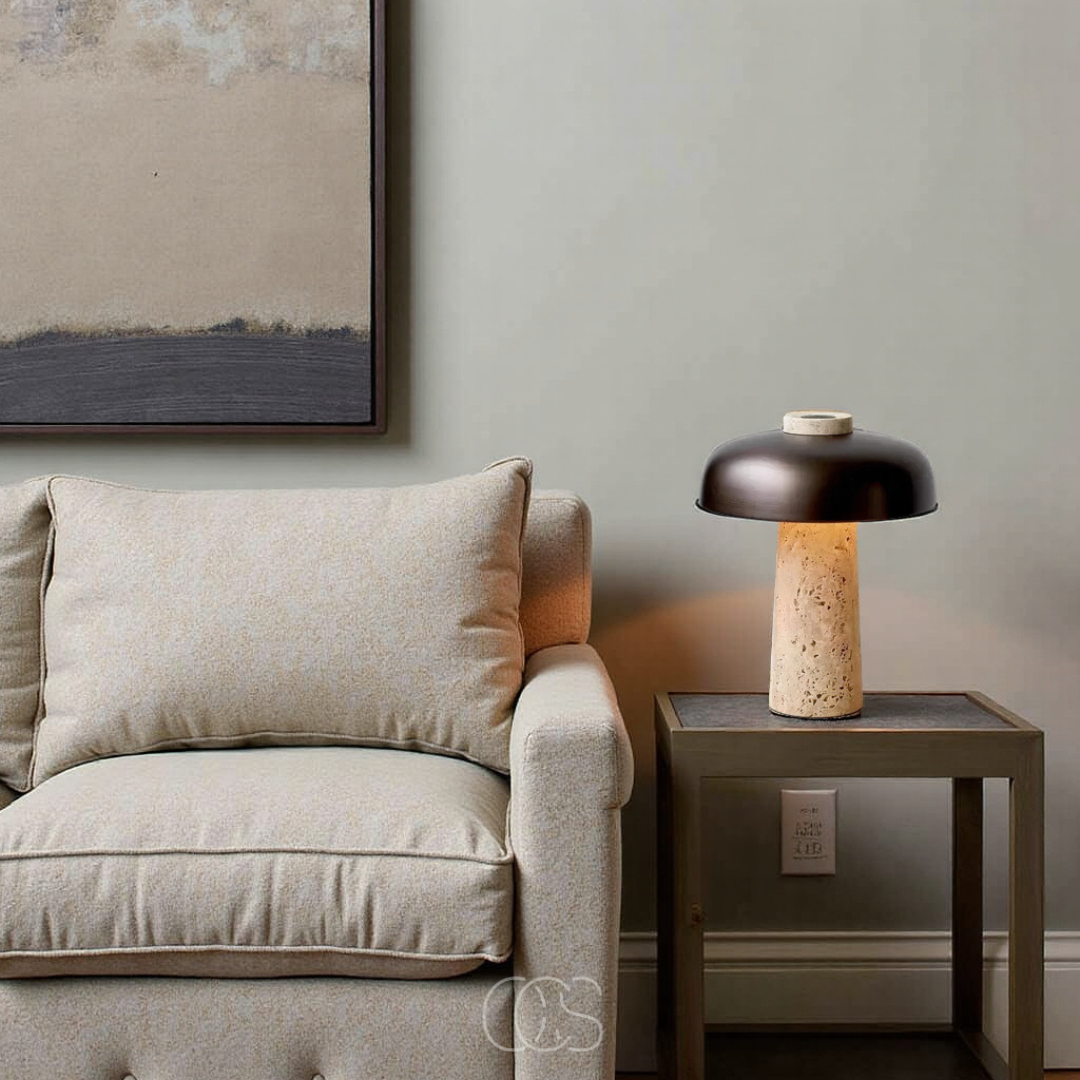 Anakre - Modern Stone Table Lamp