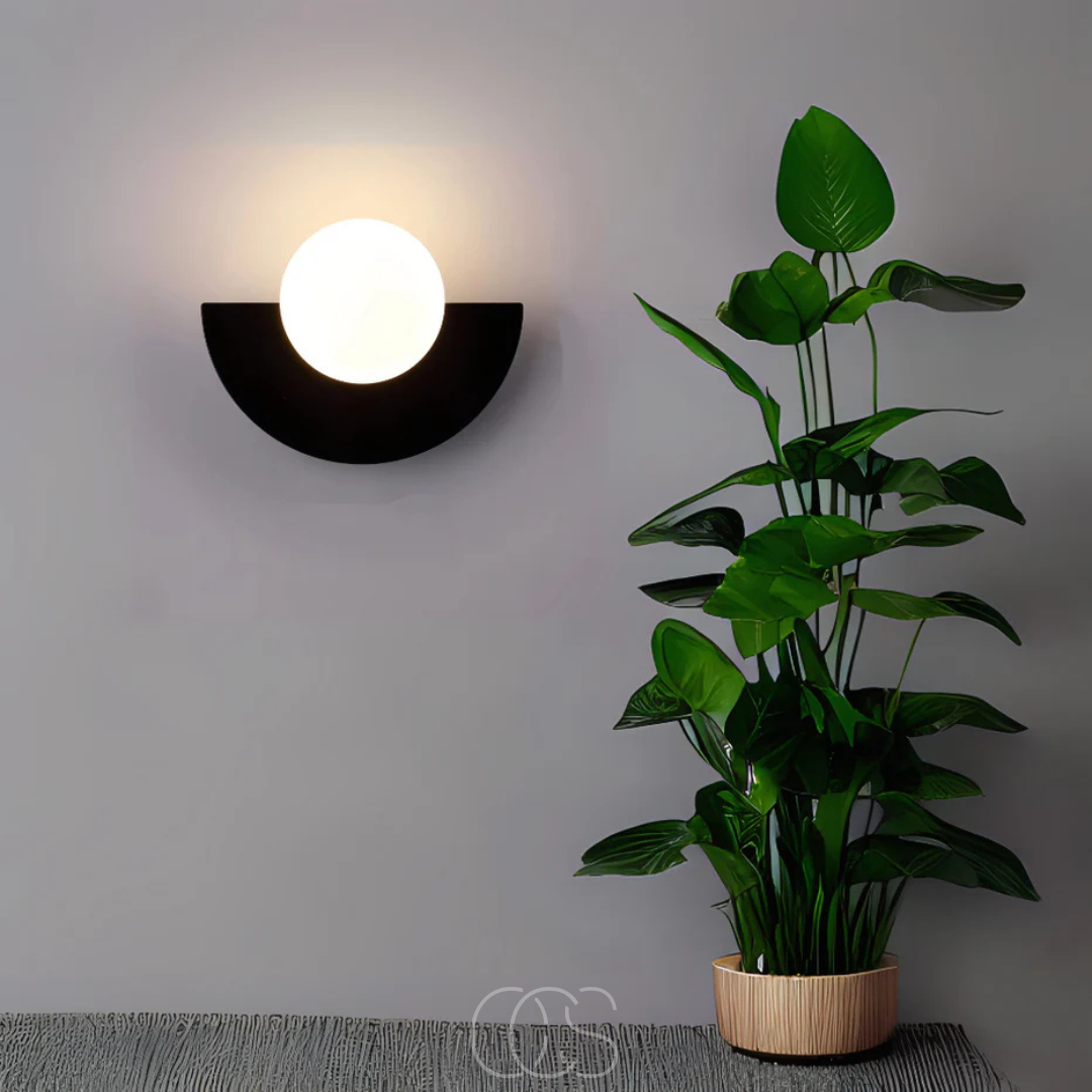 Anakre - Nordic Half-Circular Wall Lamp – Scandinavian Design