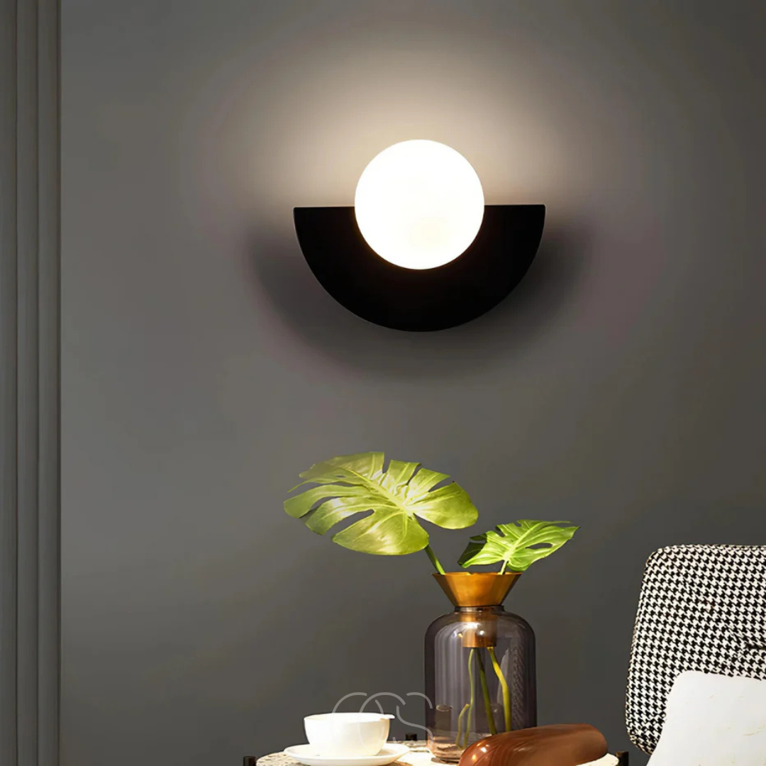 Anakre - Nordic Half-Circular Wall Lamp – Scandinavian Design