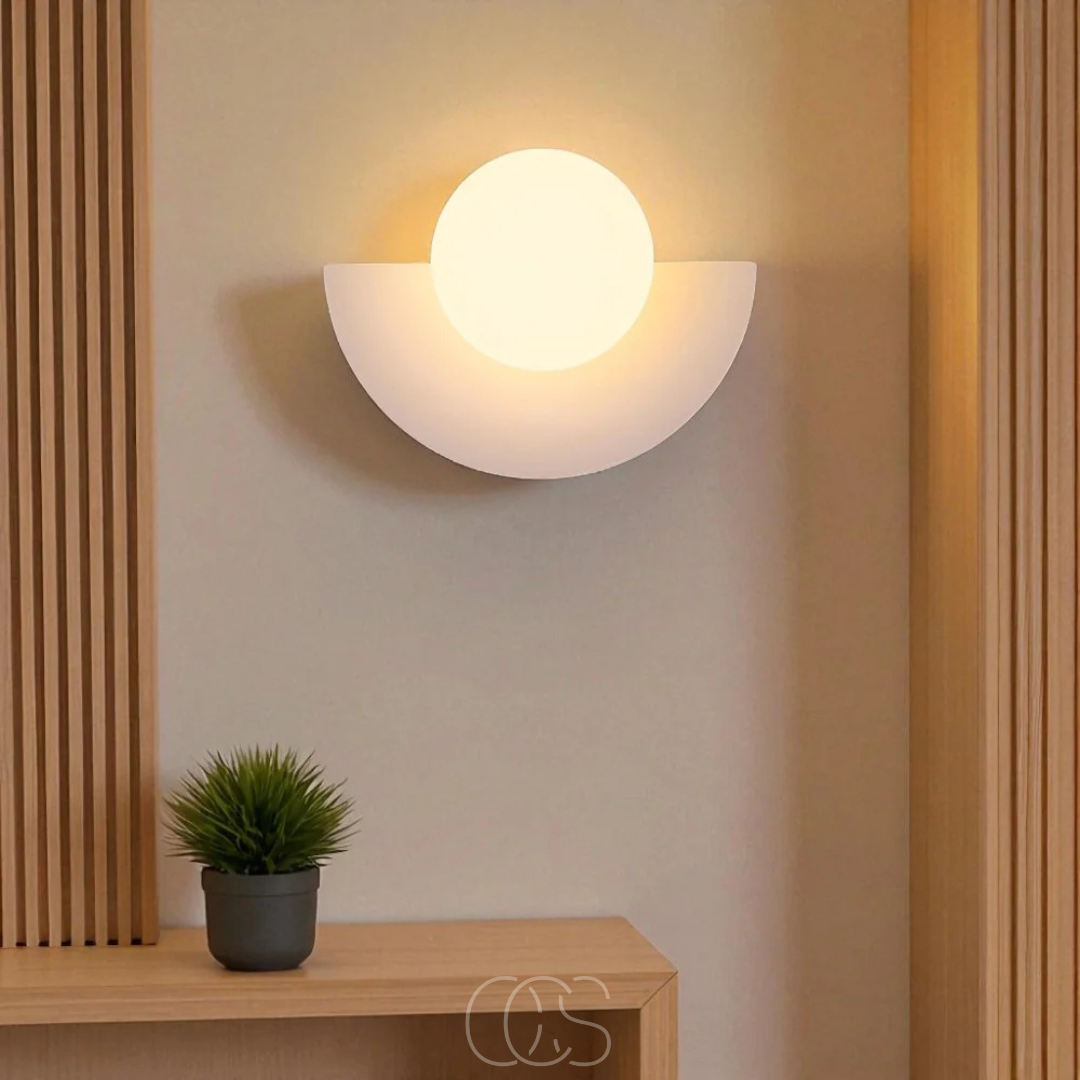 Anakre - Nordic Half-Circular Wall Lamp – Scandinavian Design