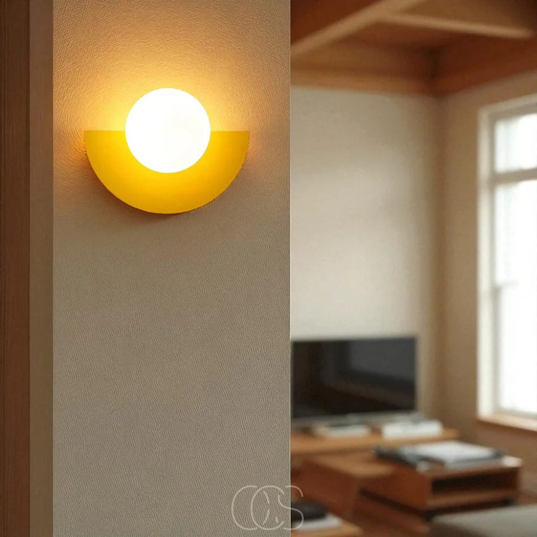 Anakre - Nordic Half-Circular Wall Lamp – Scandinavian Design