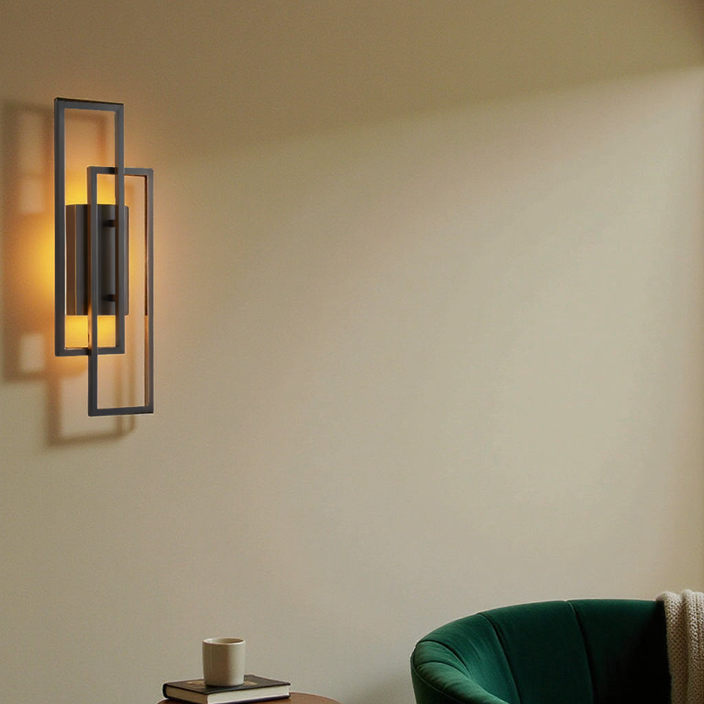 Anakre - Rectangular Geometric LED Wall Lamp
