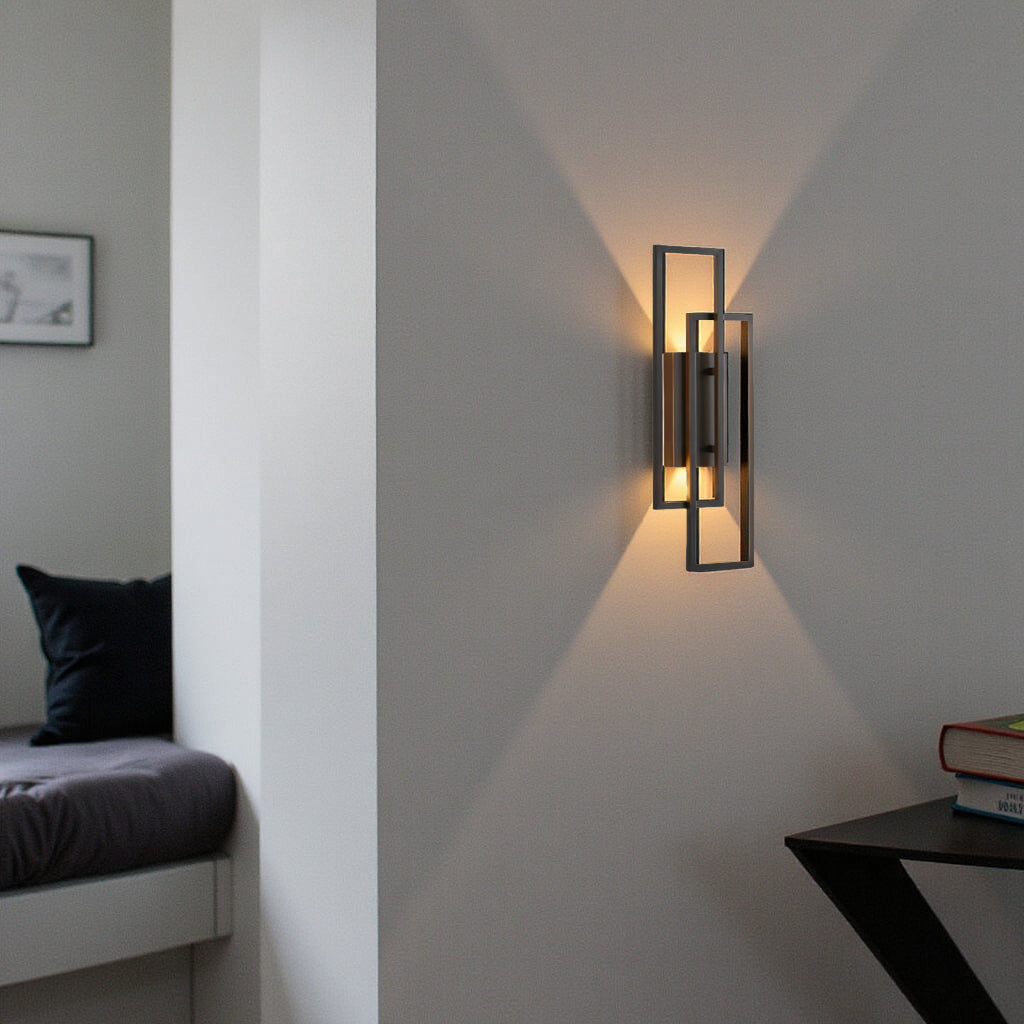 Anakre - Rectangular Geometric LED Wall Lamp