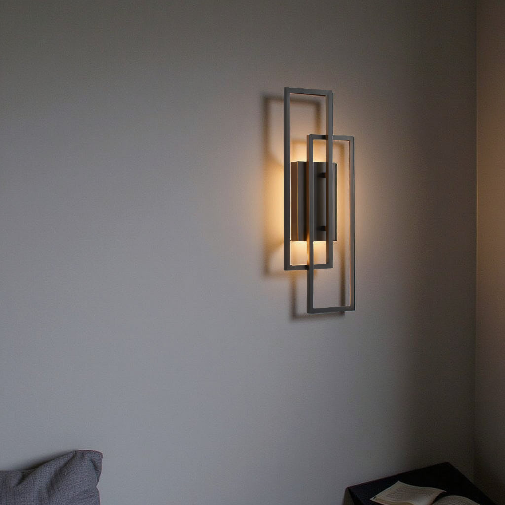 Anakre - Rectangular Geometric LED Wall Lamp