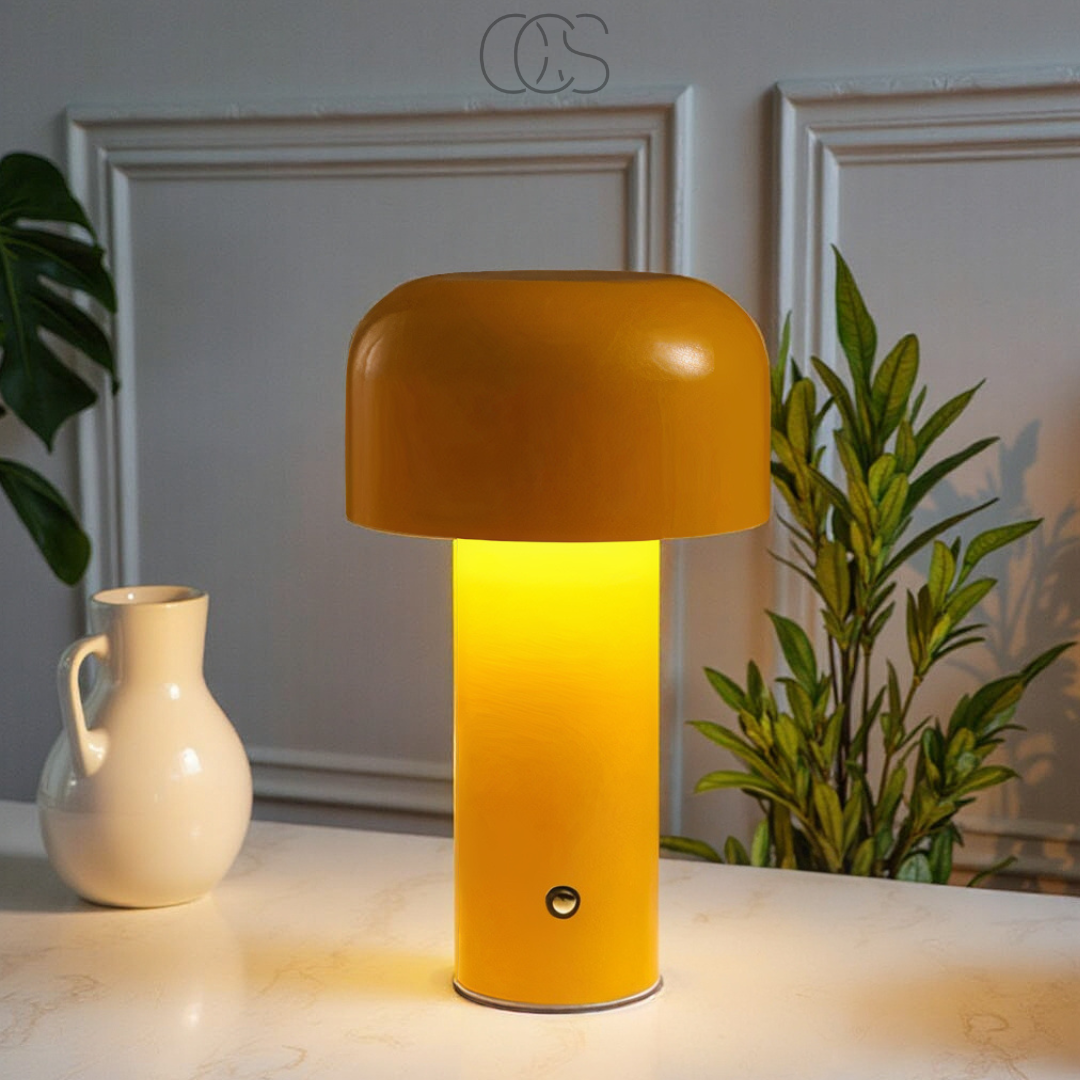 Anakre - Retro Table Lamp – wireless, dimmable & can be placed anywhere