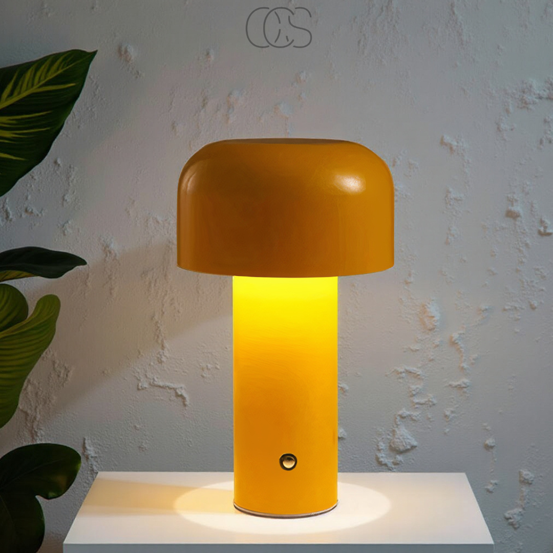 Anakre - Retro Table Lamp – wireless, dimmable & can be placed anywhere