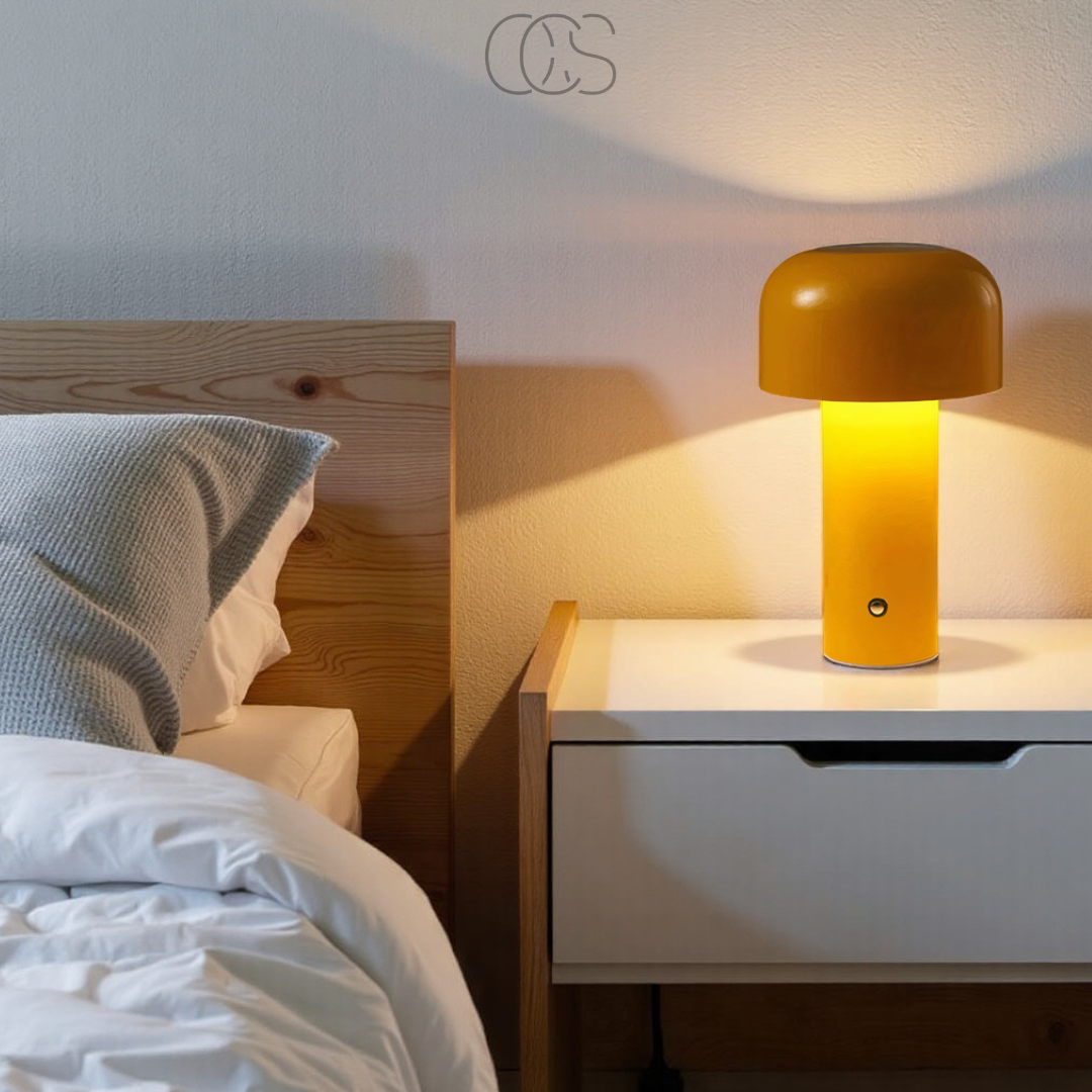 Anakre - Retro Table Lamp – wireless, dimmable & can be placed anywhere