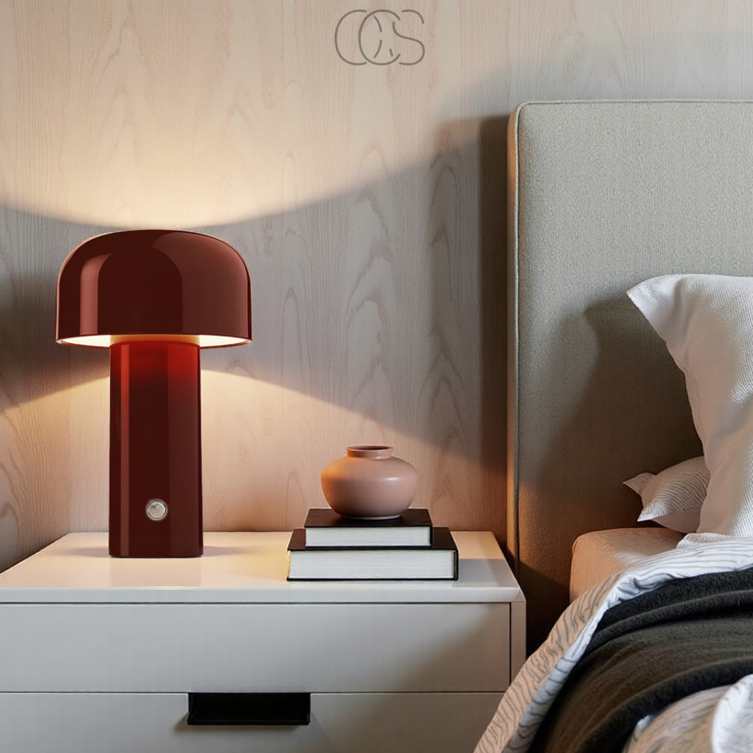 Anakre - Retro Table Lamp – wireless, dimmable & can be placed anywhere