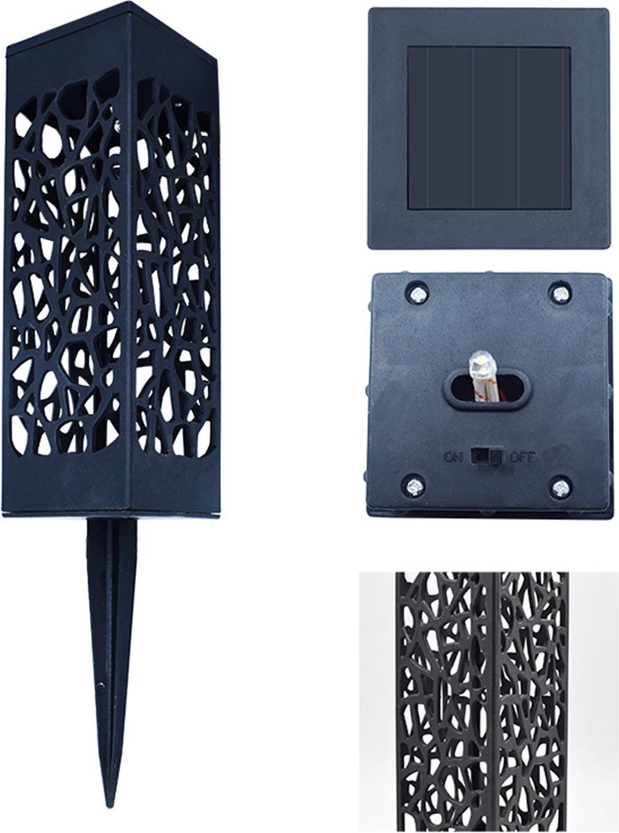 Anakre - Solar Garden Light Pole - Wireless Solar Outdoor Lamp