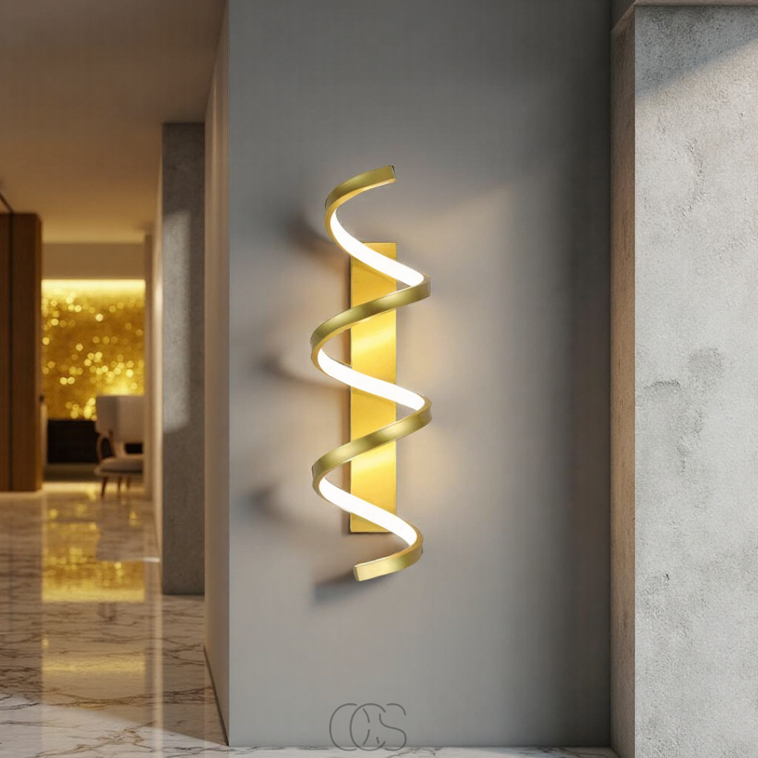 Anakre - Spiral LED wall lamp - Dimmable
