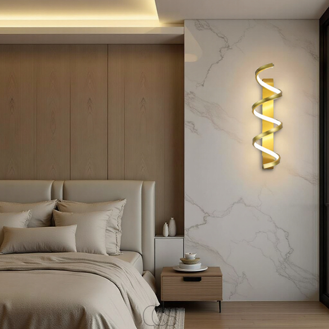 Anakre - Spiral LED wall lamp - Dimmable