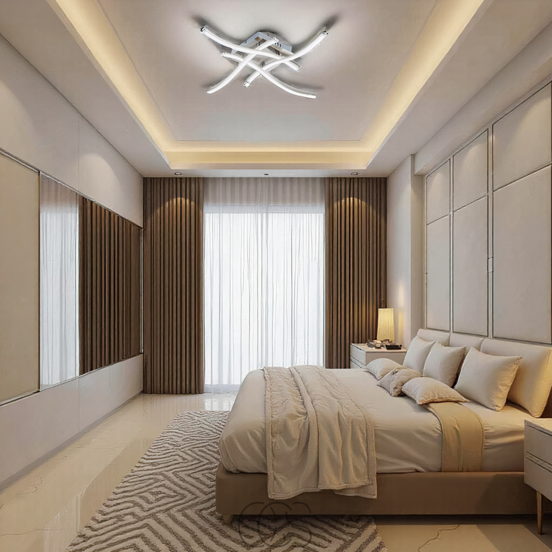 Anakre - Square LED ceiling lamp