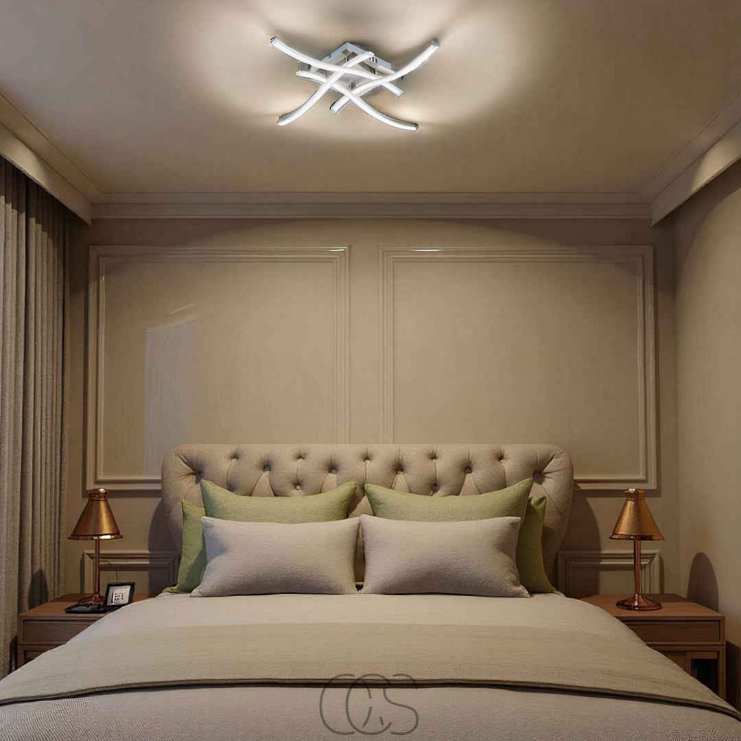 Anakre - Square LED ceiling lamp