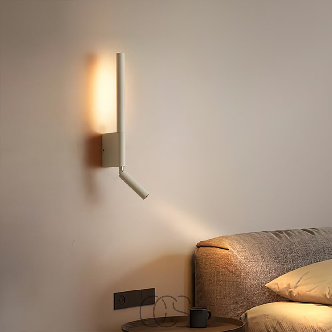 Anakre - Stylish LED Wall Lamp with Reading Lamp