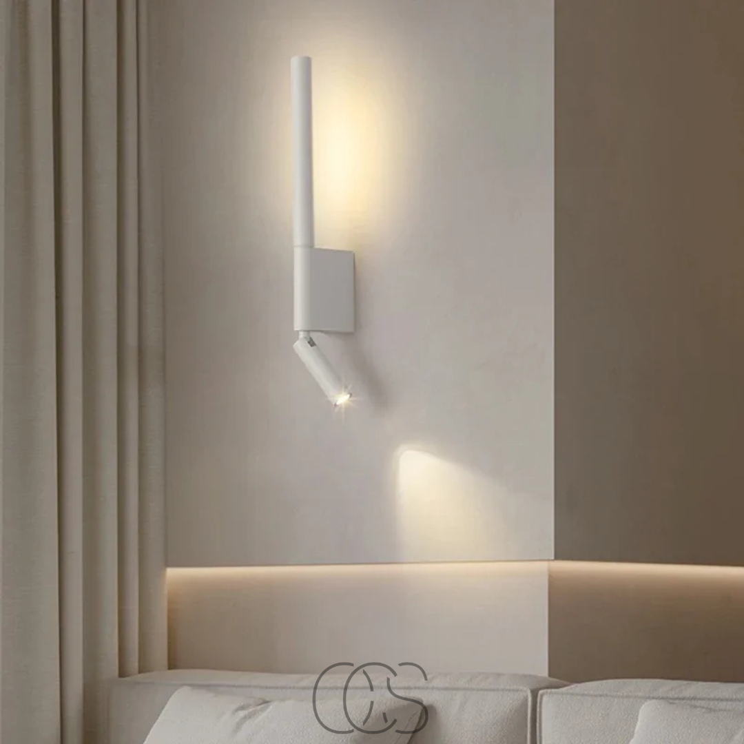 Anakre - Stylish LED Wall Lamp with Reading Lamp