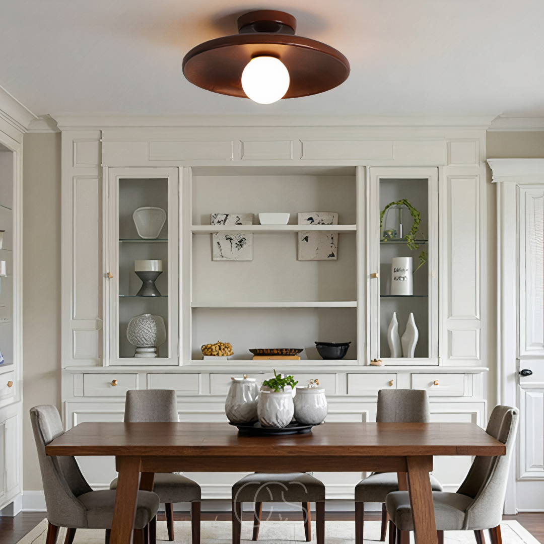 Anakre - Walnut Ceiling Lamp - Luxury Ceiling Lamp Wood